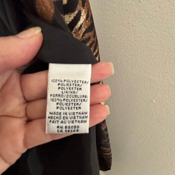 Animal Print Women's Coat - Picture 7 of 7